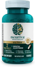 NEURIVA Brain Health Ultra Mental Alertness Supplement 60 Capsules