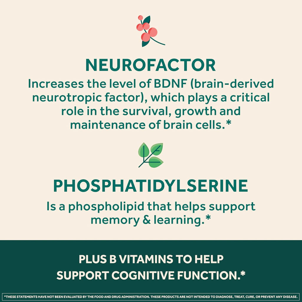 NEURIVA Brain Health Ultra Mental Alertness Supplement 60 Capsules